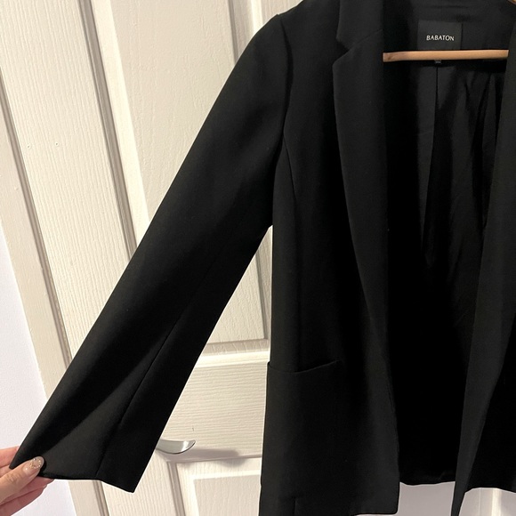 Babaton black open front blazer - Picture 5 of 8